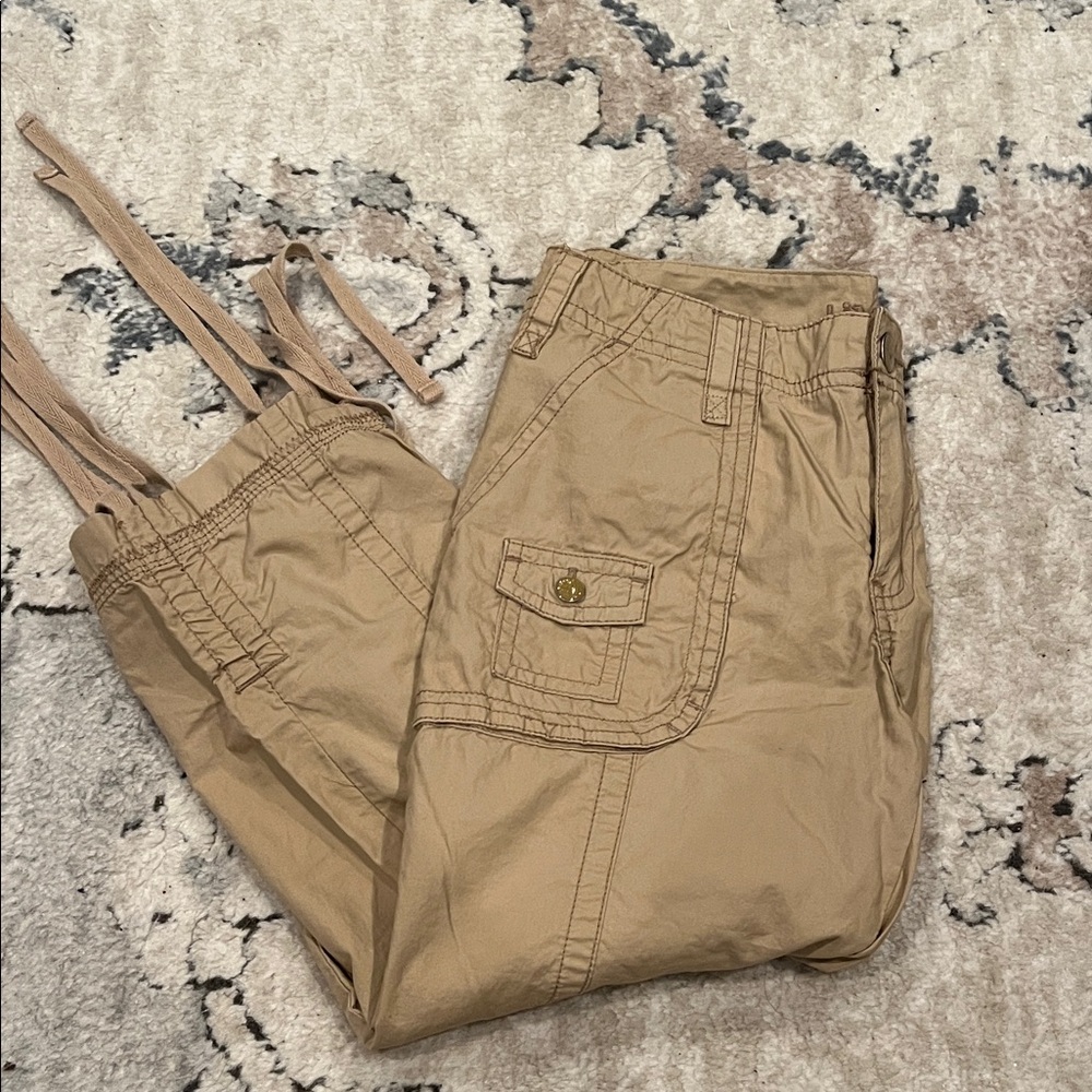 Limited Too Girls Casual Tan Pants with Pockets
